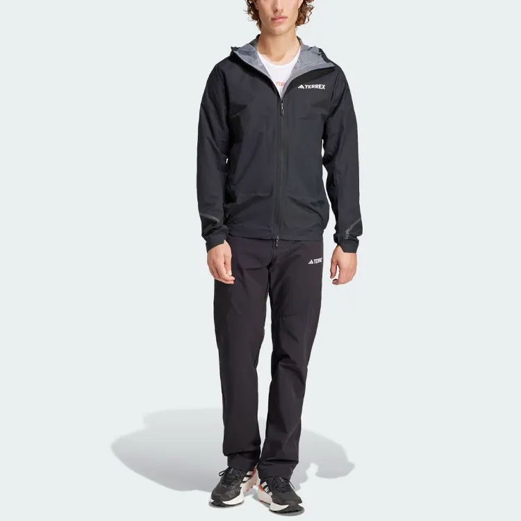 Adidas Terrex Xperior 2.5l Light Rain.Rdy Jacket Jackets Coats Men's Black-4