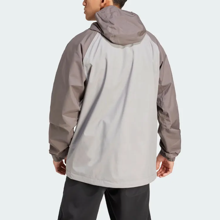 Adidas Terrex Multi 2l Rain.Rdy Jacket Jackets Coats Men's Charcoal Gray-2