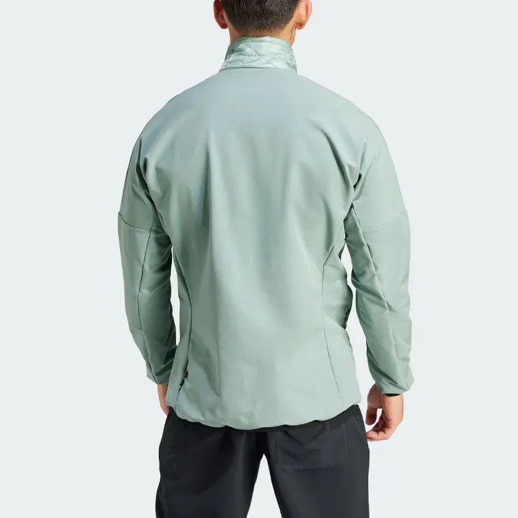 Adidas Terrex Xperior Varilite Hybrid Primaloft Jacket Jackets Coats Men's Silver Green-2