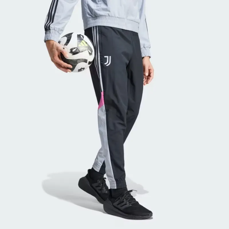 Adidas Juventus Woven Tracksuit Bottoms Woven Sweatpants Men's Black-1