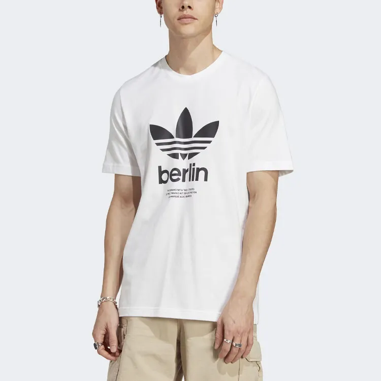 Adidas Originals Icone Berlin City Originals T-Shirt T-Shirt Men's White-1
