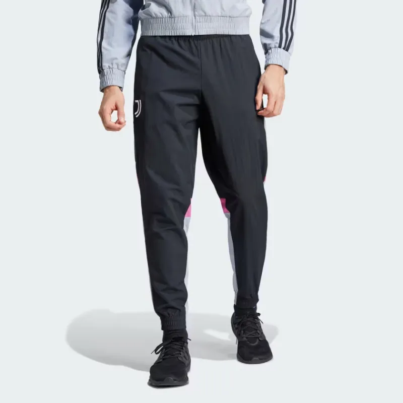 Adidas Juventus Woven Tracksuit Bottoms Woven Sweatpants Men's Black-2