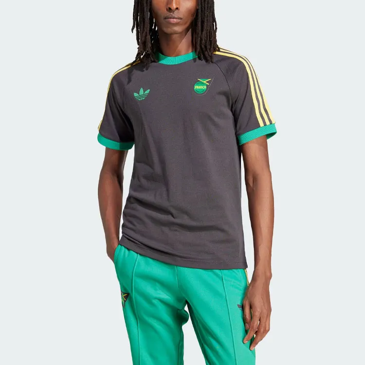 Adidas Originals Soccer Jersey Men's Graphite Black-1