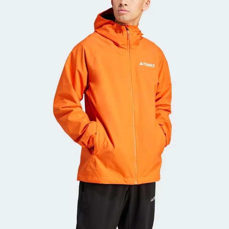 Adidas Terrex Multi 2l Rain.Rdy Jacket Jackets Coats Men's Orange-3