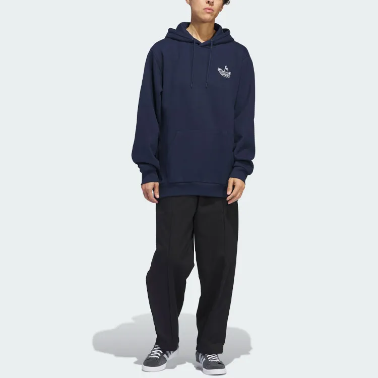 Adidas Originals Henry Jones Graphic Hoodie Sweatshirt Men's Marine Blue-4