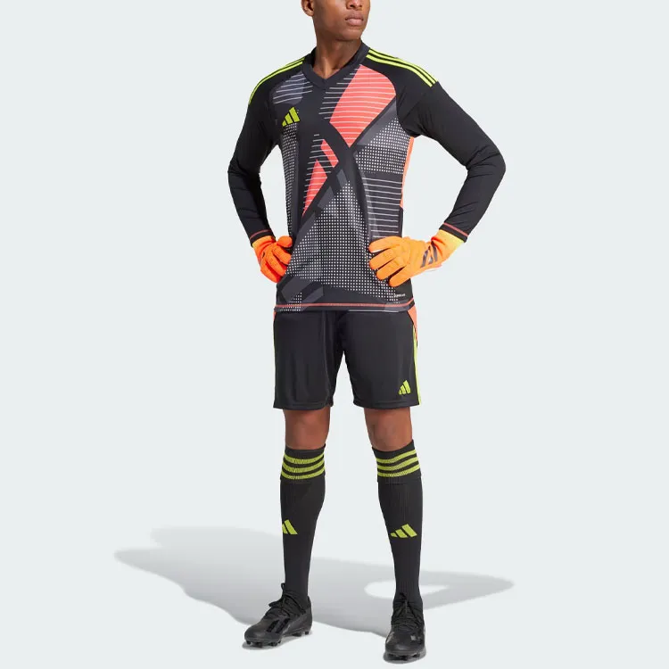 Adidas Tiro 24 Competition Long Sleeve Goalkeeper Jersey Soccer Jersey Men's Black-5