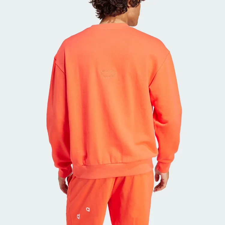 Adidas Embroidered Sweatshirt Sweatshirt Men's Light Red-2