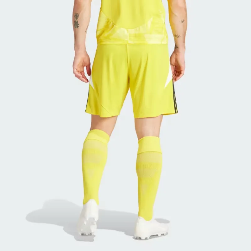 Adidas Tiro 24 Shorts Soccer Bottoms Men's Yellow-2