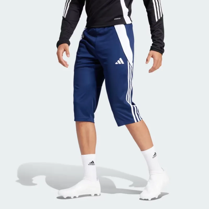 Adidas Tiro 24 3/4 Pants Knitted Sweatpants Men's Marine Blue-2