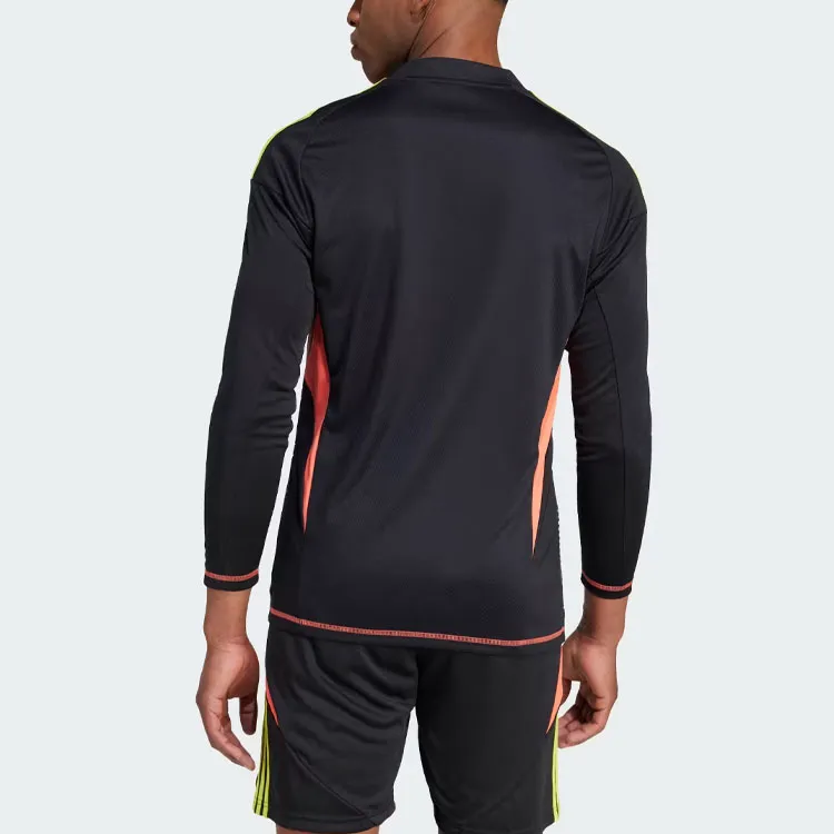 Adidas Tiro 24 Competition Long Sleeve Goalkeeper Jersey Soccer Jersey Men's Black-3