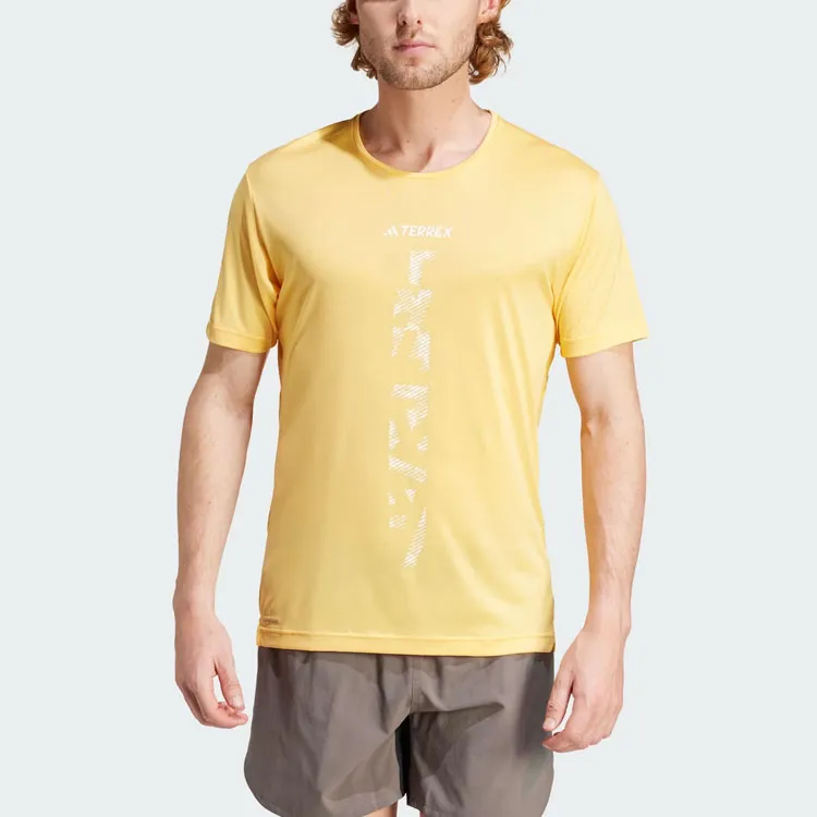 Adidas T Shirts Men Yellow-1