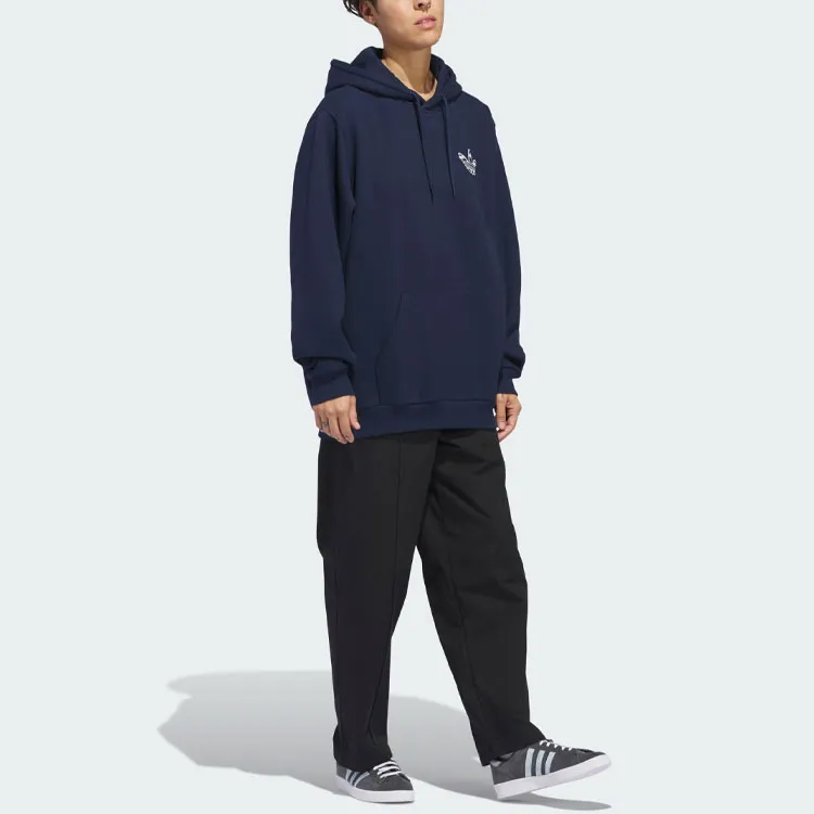 Adidas Originals Henry Jones Graphic Hoodie Sweatshirt Men's Marine Blue-5