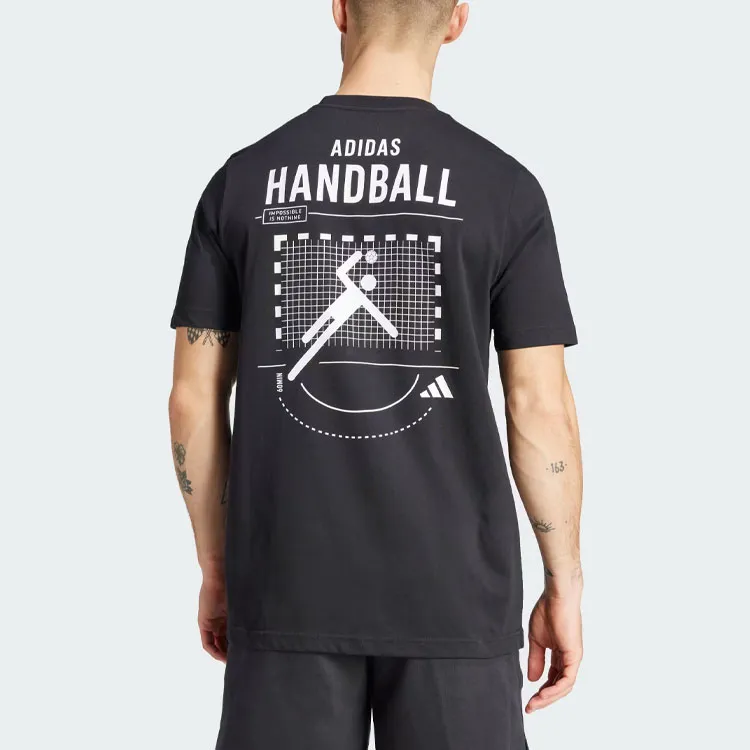 Adidas Handball Category Graphic T-Shirt T-Shirt Men's Black-2