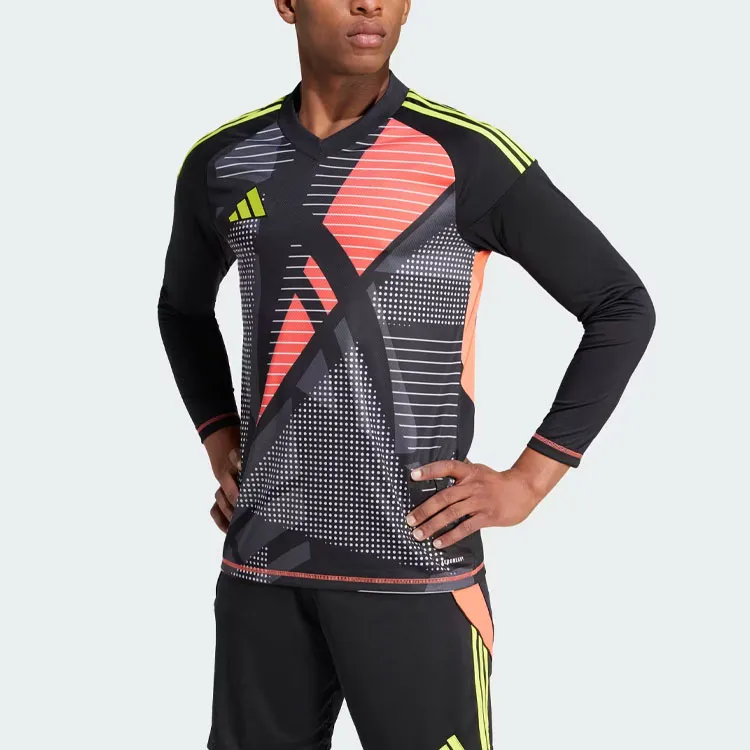 Adidas Tiro 24 Competition Long Sleeve Goalkeeper Jersey Soccer Jersey Men's Black-2