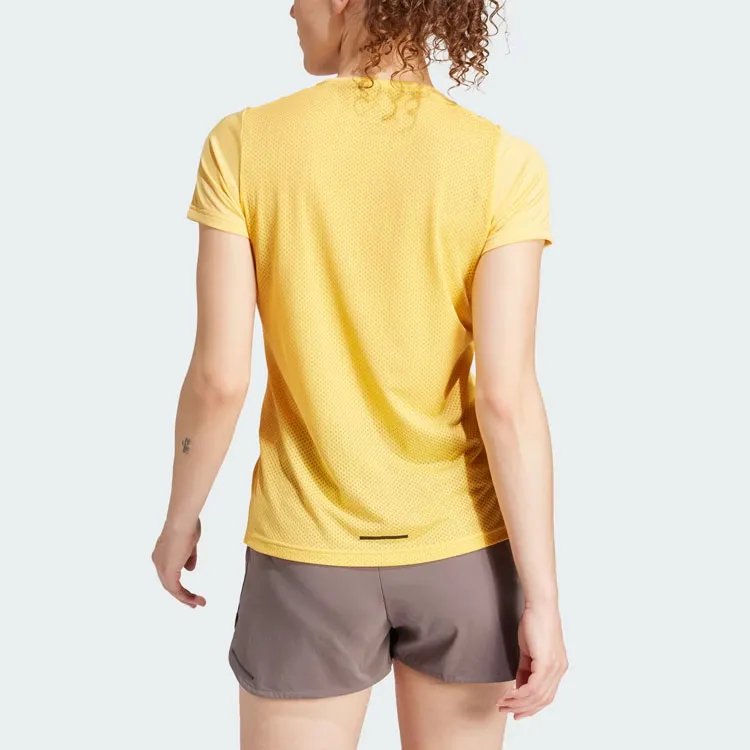 Adidas Terrex Agravic Trail Running Tee T-Shirt Women's Yellow-2