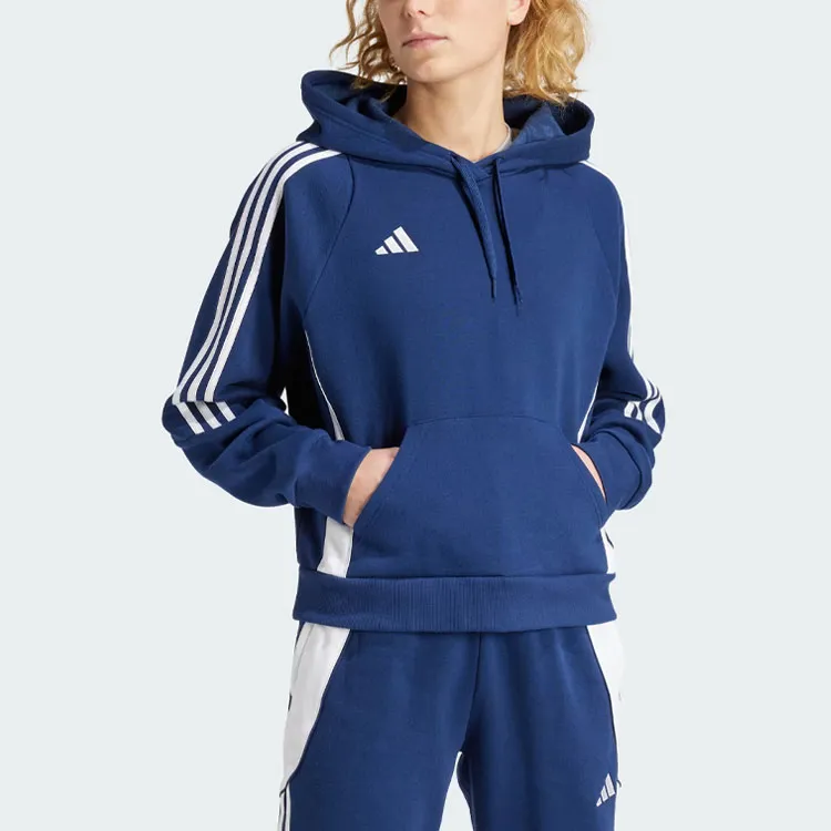 Adidas Tiro 24 Sweat Hoodie Sweatshirt Women's Marine Blue-1