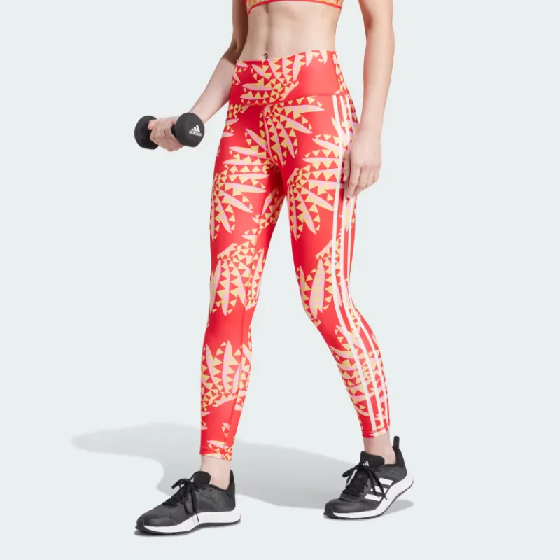 Adidas Free Shipping With AdiClub Adidas X Farm Rio 7/8 Leggings-1