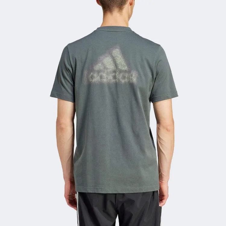 Adidas T Shirts Men Gray-2