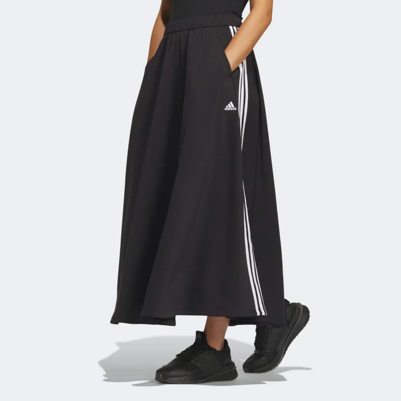 Adidas Seasonal Spowers Casual Long Skirt Women's Black-1