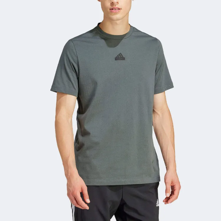 Adidas T Shirts Men Gray-1