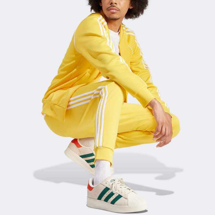 Adidas originals Mens Adicolor Classics SST Track Jacket Bold Gold M POIZON