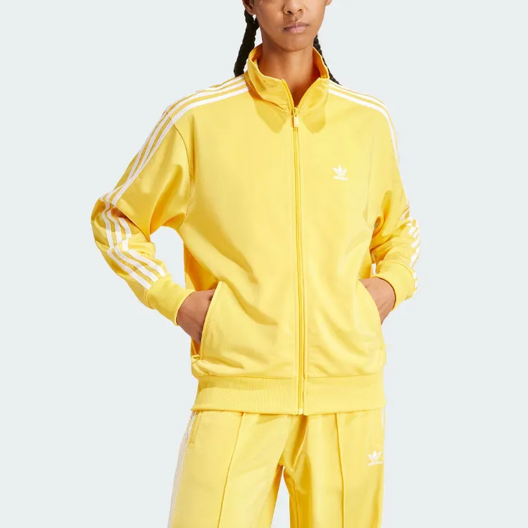Adidas Originals ADICOLOR FIREBIRD Adicolor Firebird Track Top Jackets Coats Women's Radiant Yellow-1