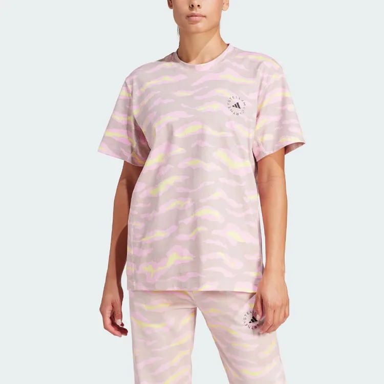 adidas By Stella McCartney Graphic-print Organic Cotton T-shirt-2