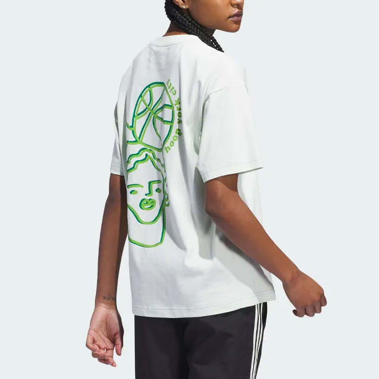 Adidas Originals T Shirt Unisex Light Green-2