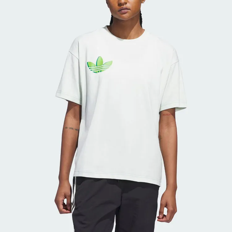 Adidas Originals T Shirt Unisex Light Green-1