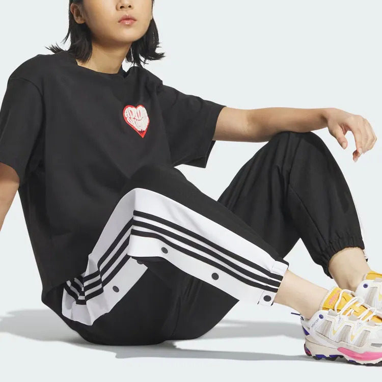 Adidas Originals Adicolor Adibreak Pants Knitted Sweatpants Women's Classic Black-3