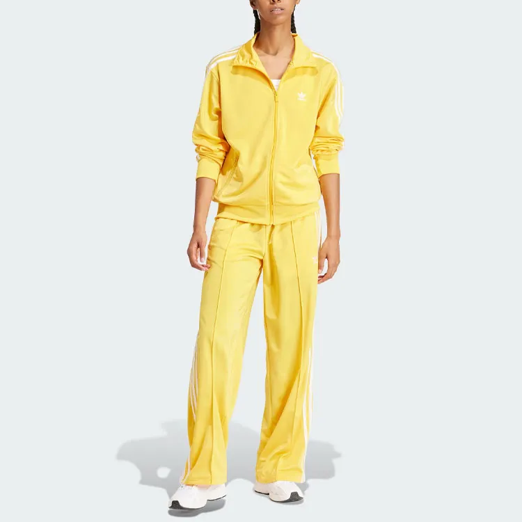 Adidas Originals ADICOLOR FIREBIRD Adicolor Firebird Track Top Jackets Coats Women's Radiant Yellow-3