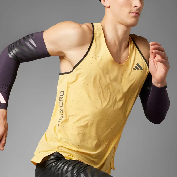 Adidas Tank Tops Men Yellow-1