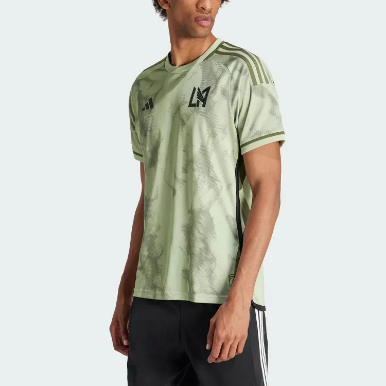 Adidas Free Shipping With AdiClub Los Angeles Fc 23/24 Away Authentic Jersey-2