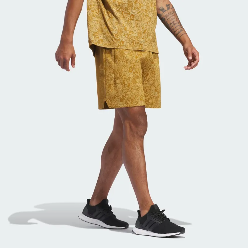 Adidas Mahomes Z.N.E. Premium Shorts Sports Shorts Men's Brass-3