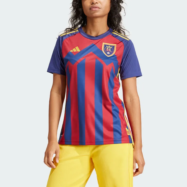 Adidas Free Shipping With AdiClub Real Salt Lake 24/25 Home Jersey-4