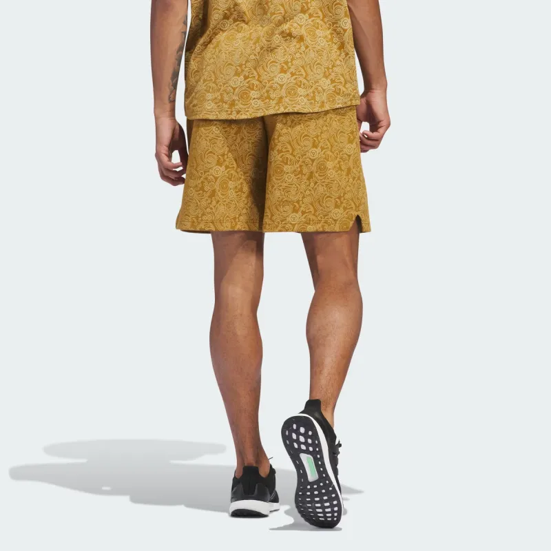 Adidas Mahomes Z.N.E. Premium Shorts Sports Shorts Men's Brass-2