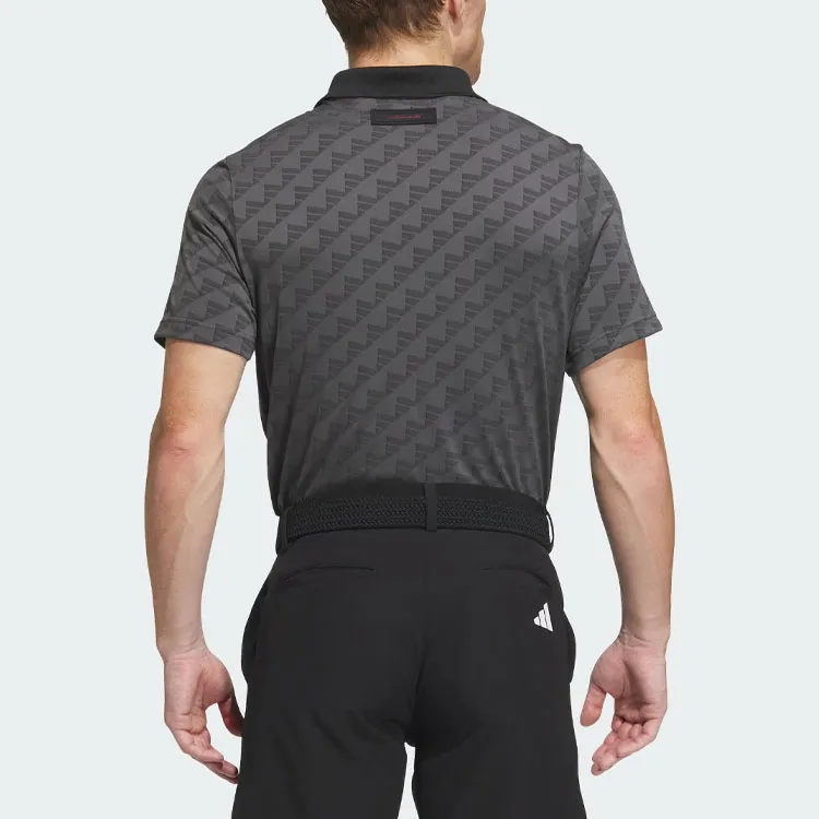 Adidas Heat.Rdy Jacquard Polo Shirt Polo Shirt Men's Dark Gray-2