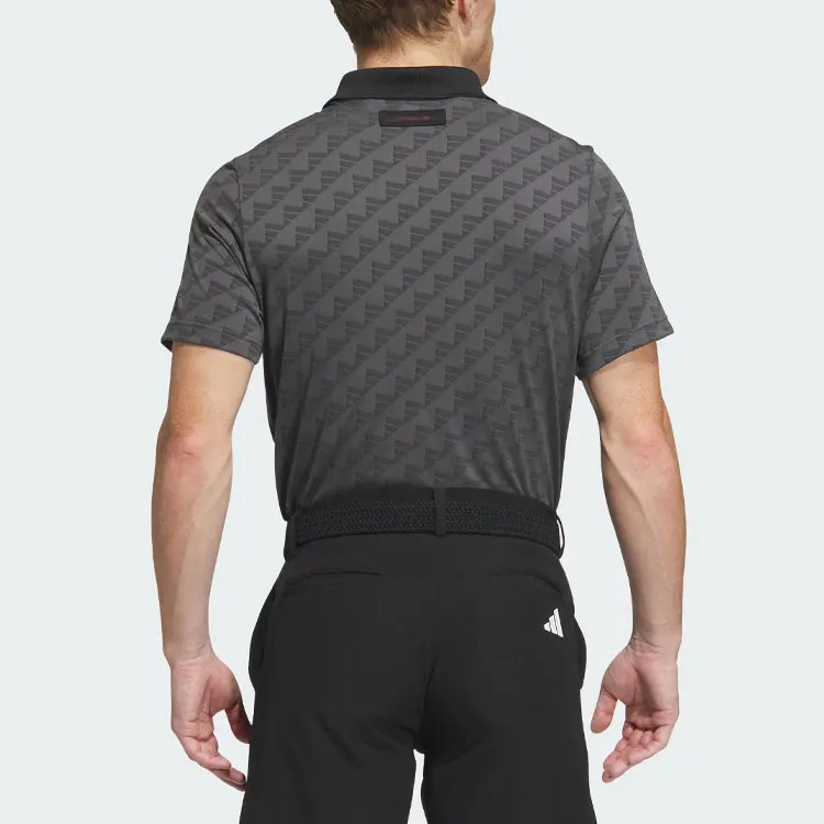 Adidas Heat.Rdy Jacquard Polo Shirt Polo Shirt Men's Dark Gray-3