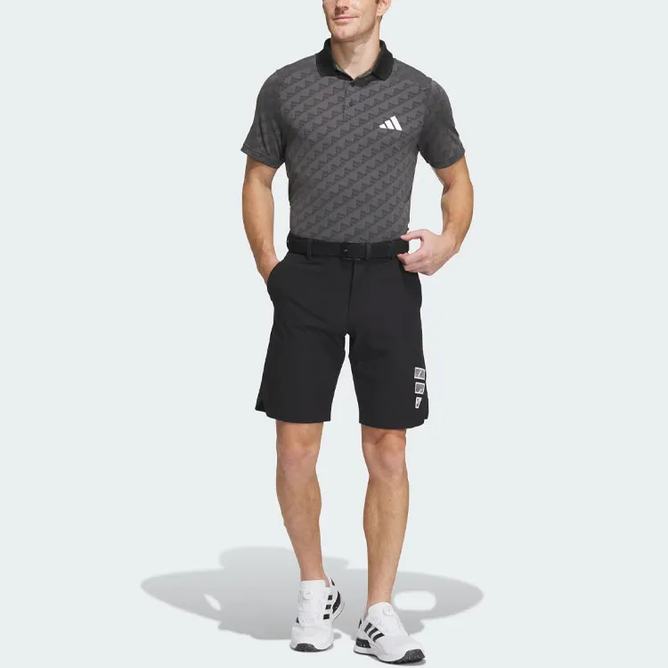 Adidas Heat.Rdy Jacquard Polo Shirt Polo Shirt Men's Dark Gray-4