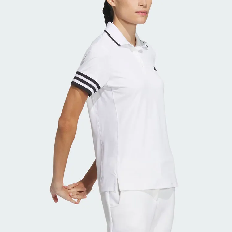 Adidas Aeroready Short Sleeve Polo Shirt Polo Shirt Women's White-4