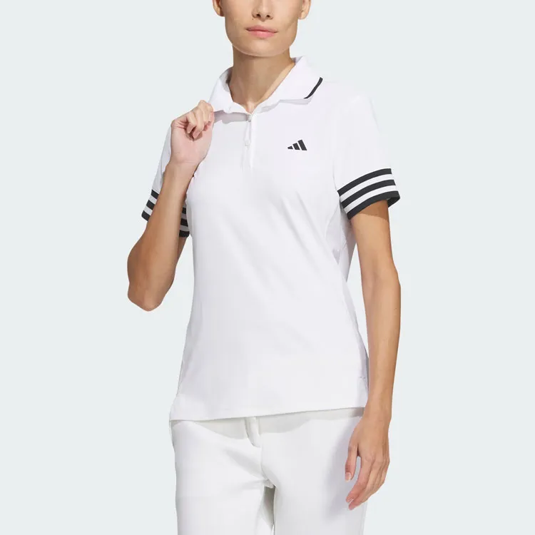 Adidas Aeroready Short Sleeve Polo Shirt Polo Shirt Women's White-2