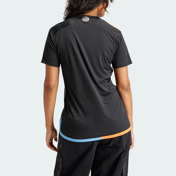 Adidas New York City Fc 24/25 Away Jersey Soccer Jerseys Fan Edition New York City Away Women's Black-3