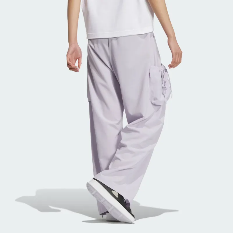 Adidas Dance Woven Tracksuit Bottoms Woven Sweatpants Women's Silver-2
