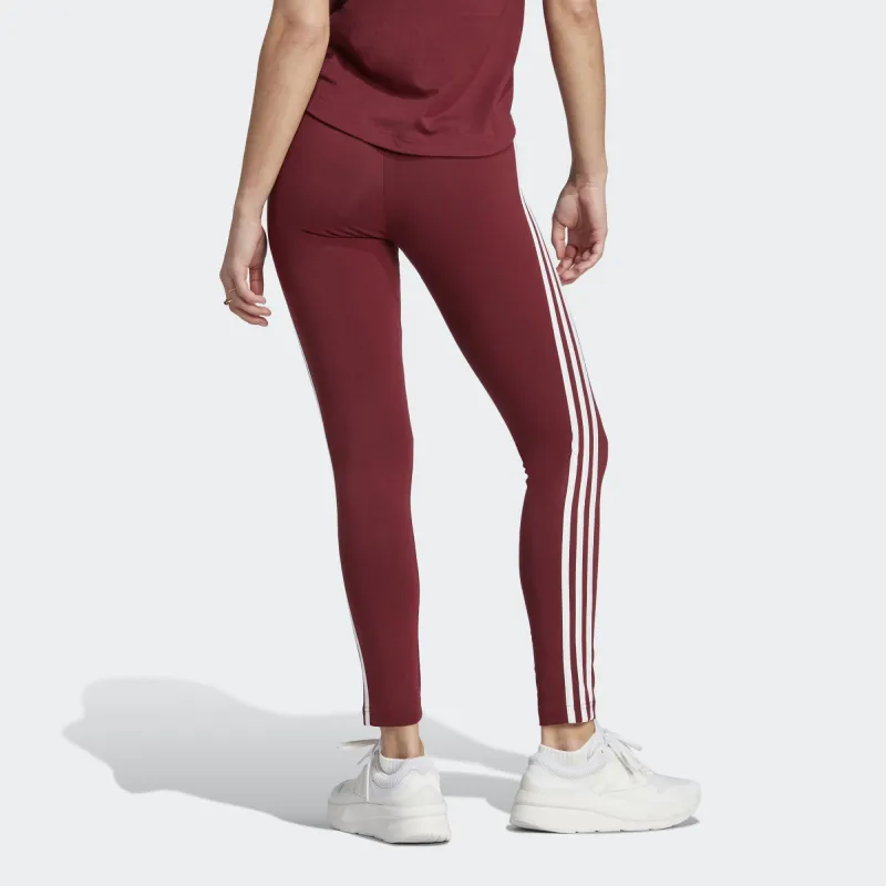 Adidas Loungewear Essentials 3-Stripes Leggings Leggings Women's Contour Red-2
