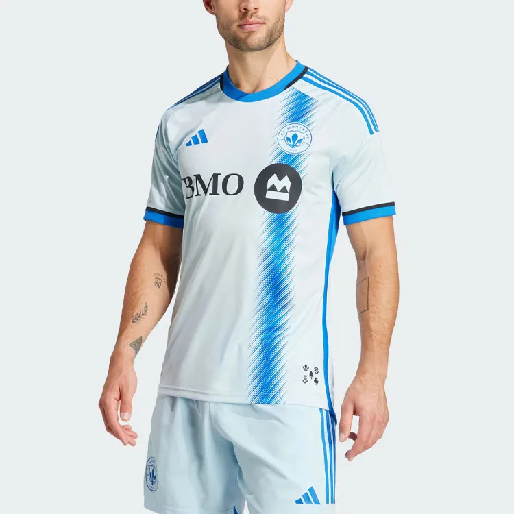 Adidas Cf Montreal 24/25 Away Authentic Jersey Soccer Jerseys Player Edition Montreal Away Men's Light Blue-2