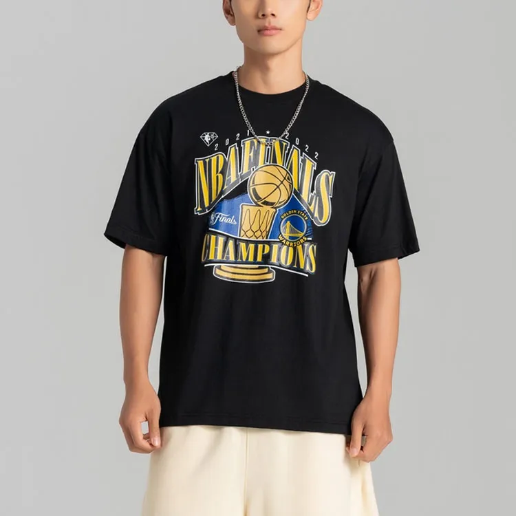 NBA T Shirt Unisex Midnight Black-2