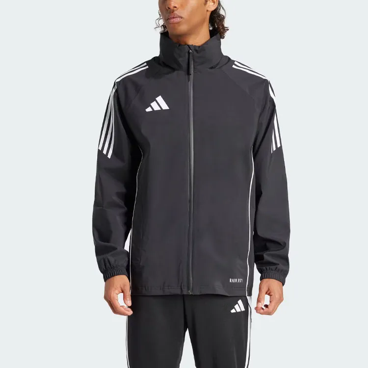 Adidas Free Shipping With AdiClub Tiro 24 Rain Jacket-1