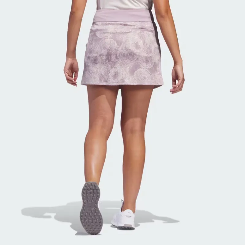 Adidas Ultimate365 Printed Skort Casual Short Skirts Women's Purple-2