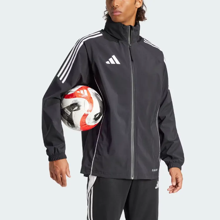 Adidas Free Shipping With AdiClub Tiro 24 Rain Jacket-3