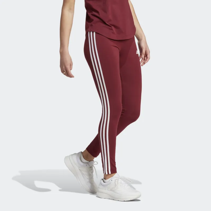 Adidas Loungewear Essentials 3-Stripes Leggings Leggings Women's Contour Red-3